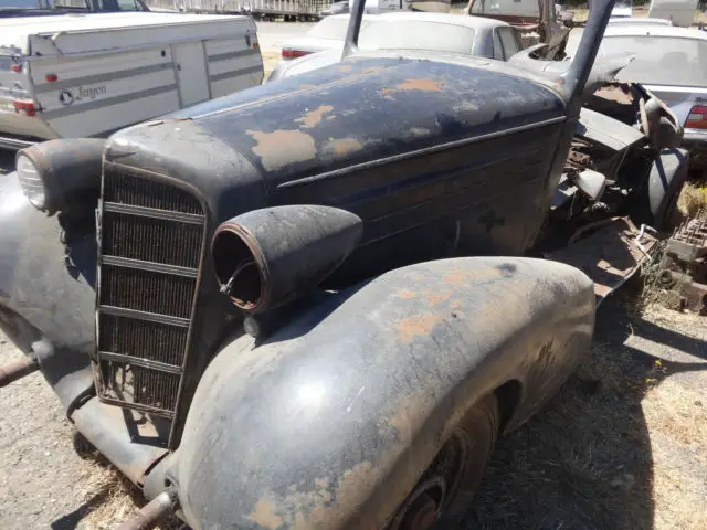 1934 cadillac model 34-709 barn find project/parts car!