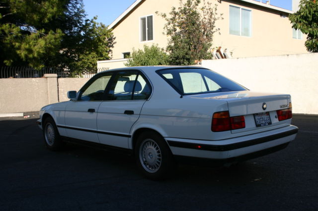 1991 bmw 525i base sedan 4-door 2.5l no reserve
