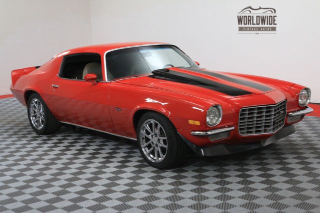 1972 red split bumper z28 clone. ps pb front disc!!