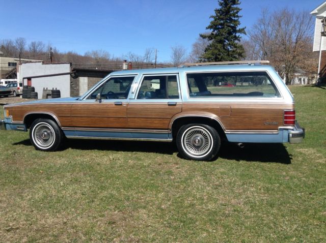 1985 mercury grand marquis colony park wagon fresh engine