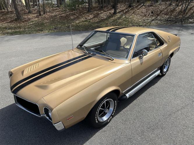 1969 amc amx in abington, massachusetts