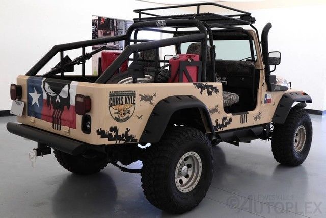 82 jeep cj scrambler lifted custom bumper warn winch