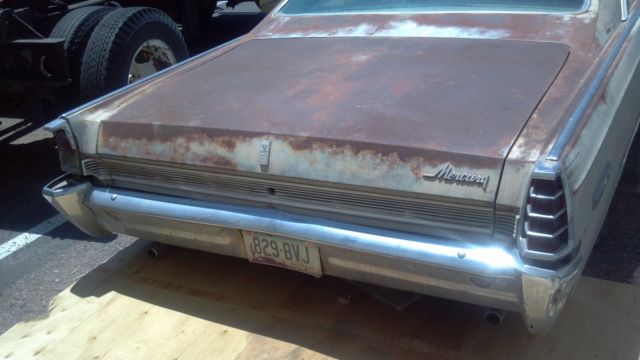 1966 mercury parklane 2dr. marauder clone project w rare 410 4v 345hp engine w/