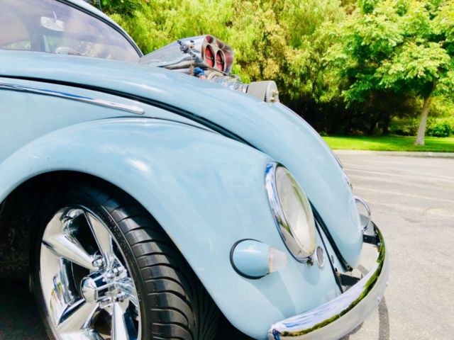 1958 volkswagen beetle 350 sbc blown hot rod custom built one of a kind vw bug