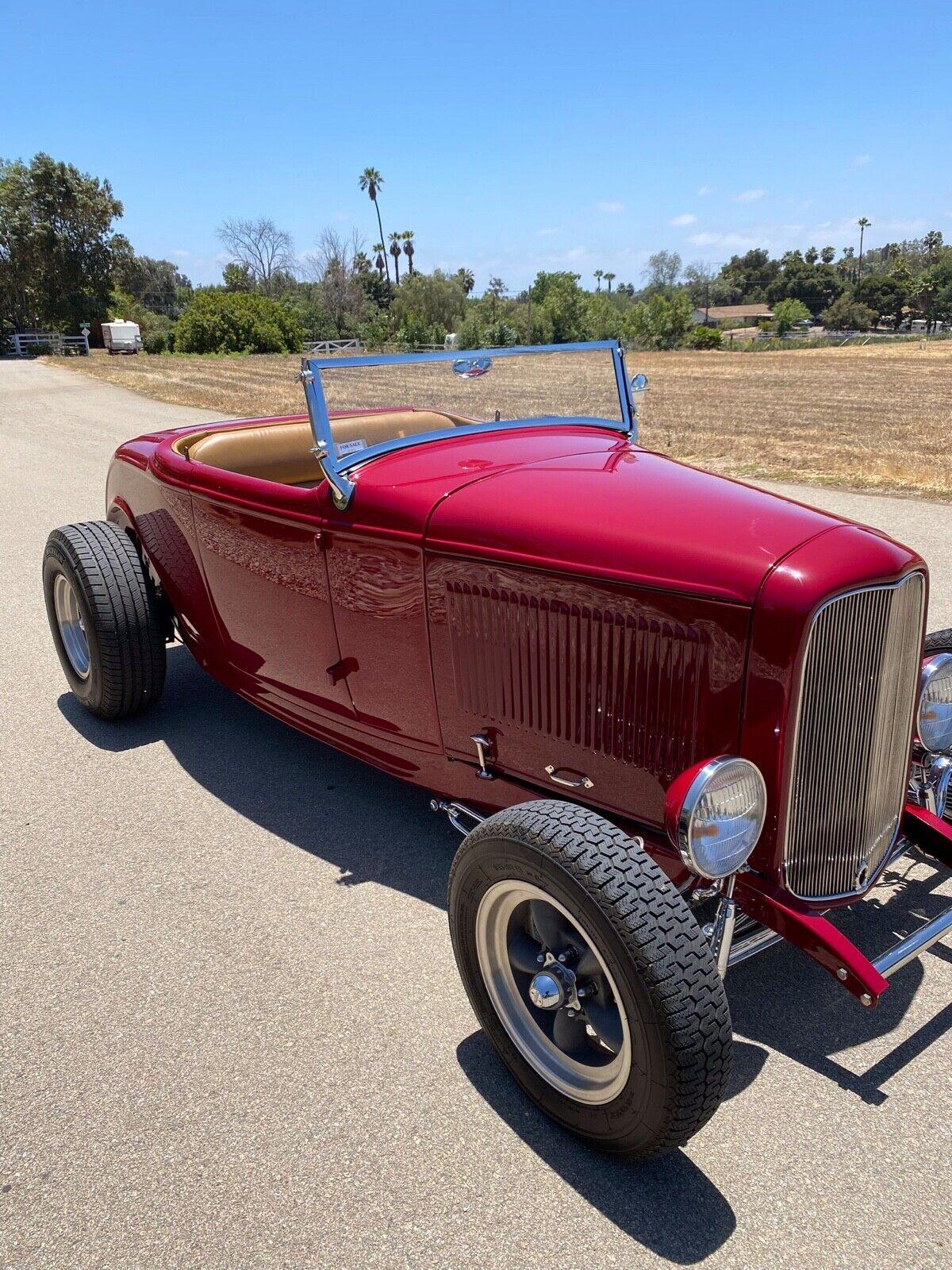 1932 ford model b roadster steel body great color combo 4490 miles