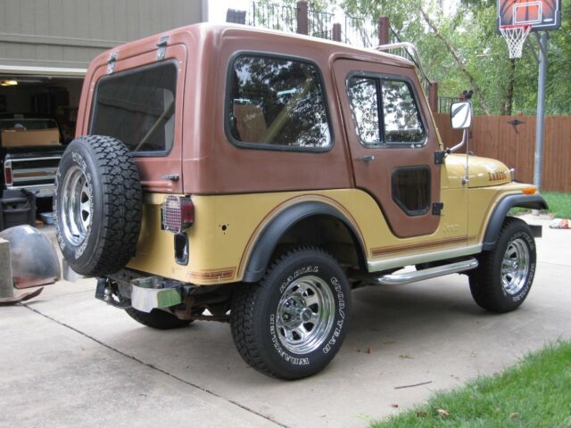 1981 jeep cj5 laredo rare autumn gold all original