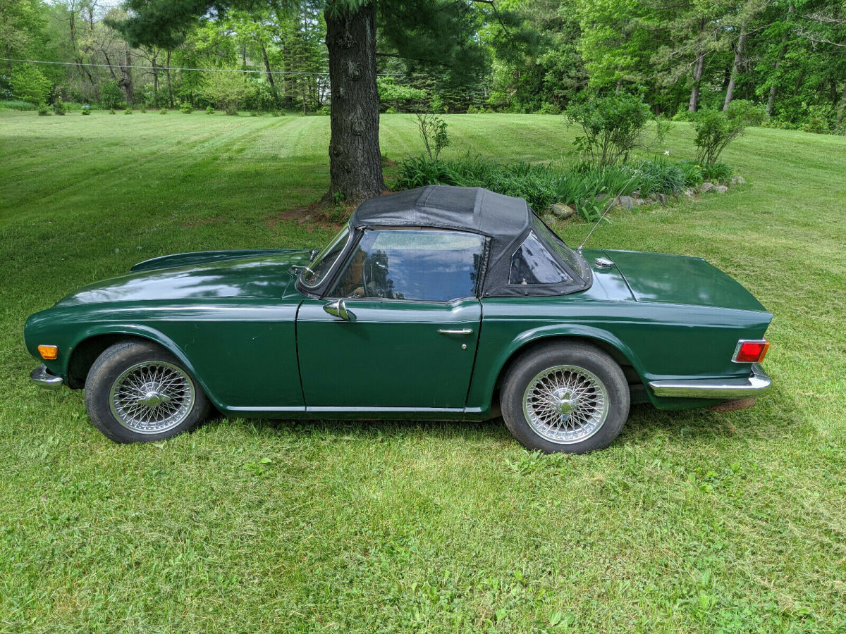 1971 triumph tr-6 roadster