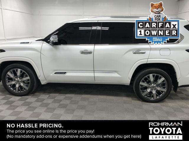 2023 toyota sequoia capstone
