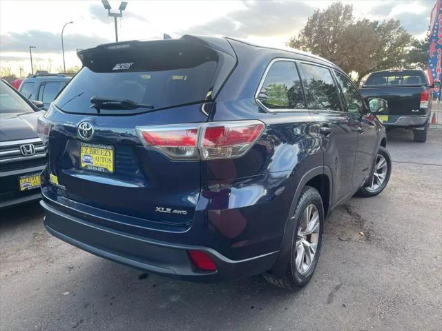 2015 toyota highlander xle