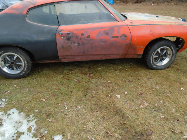 1969 pontiac gto, complete, solid body, factory 4 speed