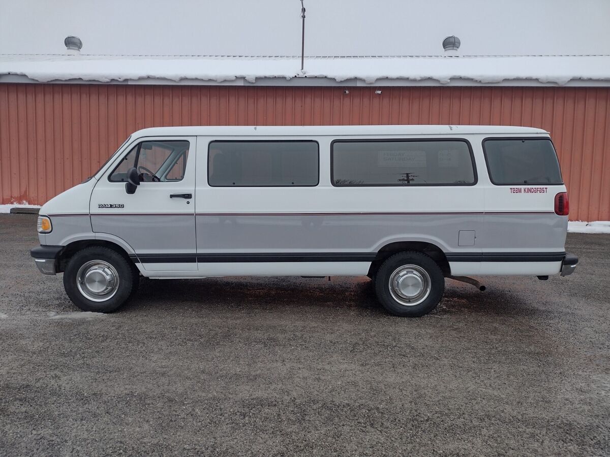 1994 dodge ram 350 le extended window van - 5.9l v8 - auto - 89k miles - nice