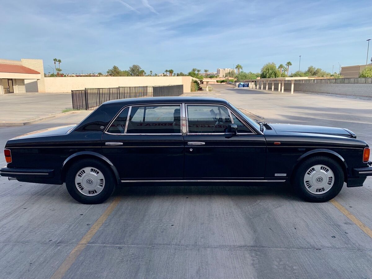 1993 bentley brooklands sedan black rwd automatic long wheelbase