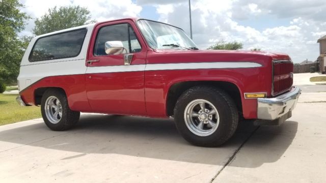 1982 chevy blazer k5 silverado custom restomod squarebody c10