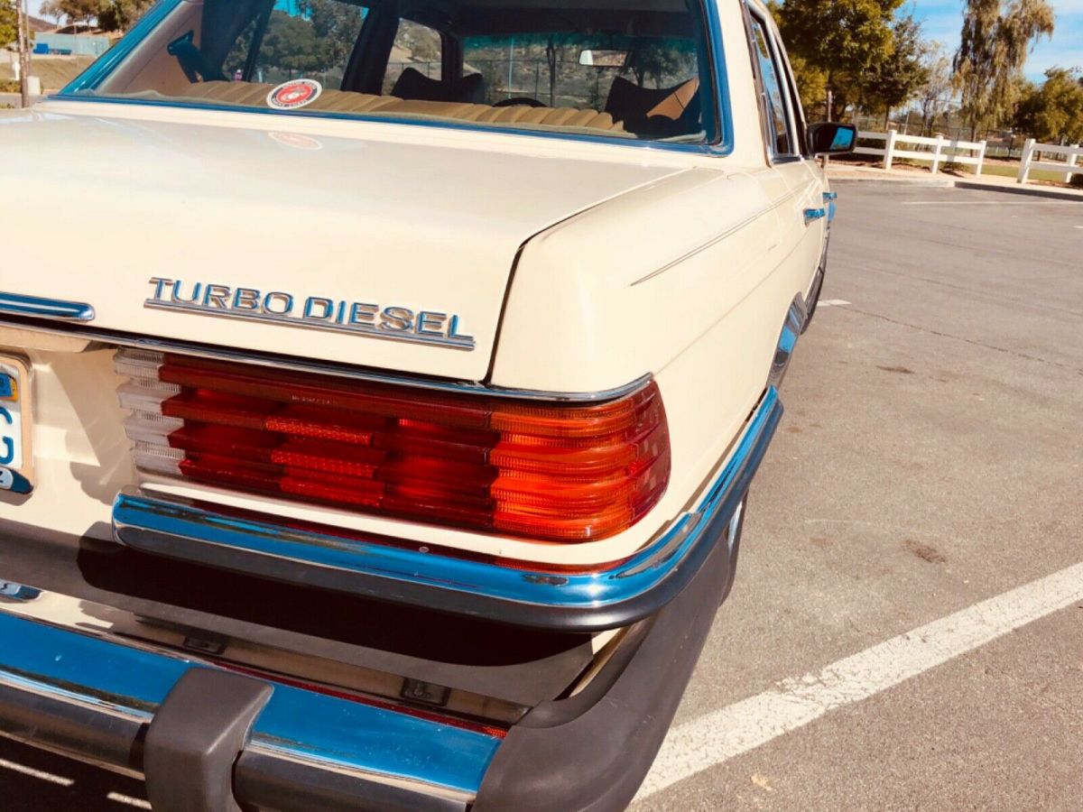 mercedes benz 300sd turbo diesel 181k miles original paint california 2nd owner