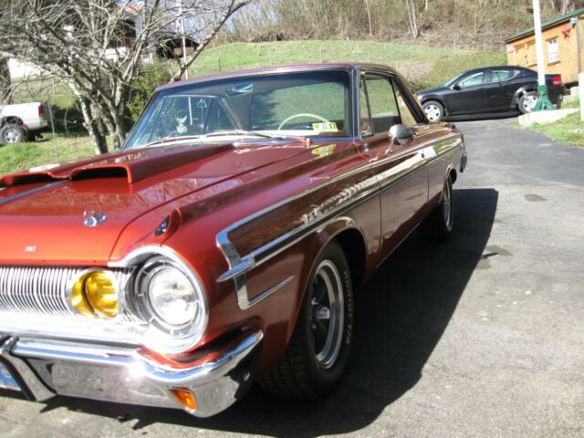 1964 dodge polara 2 dr hardtop, 440, push button auto, burnt orange metallic