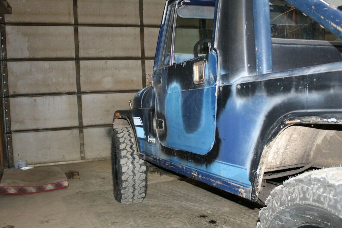 1983 jeep cj8 scrambler barn find, rock solid original 99% rust free straight
