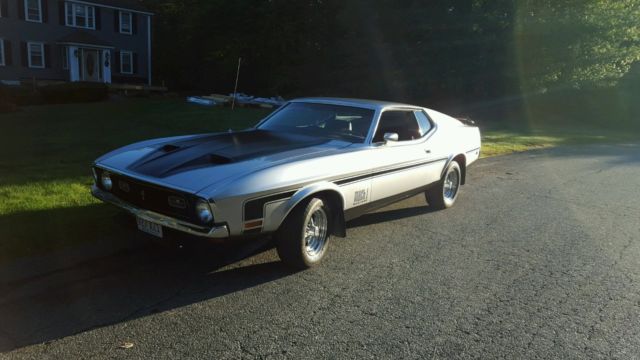 1971 ford mustang mach i tribute