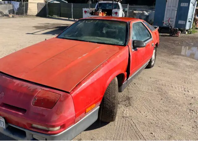 1989 dodge daytona shelby turbo 2.2 liter