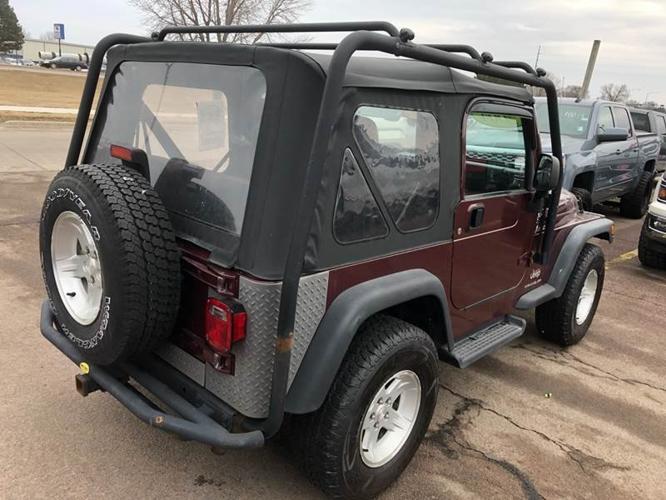 used 2004 jeep wrangler 4wd sport south sioux city, ne 68776 for sale in south sioux city, nebraska