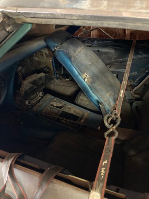 1969 corvette coupe project matching numbers delaware car w/ spare front chip