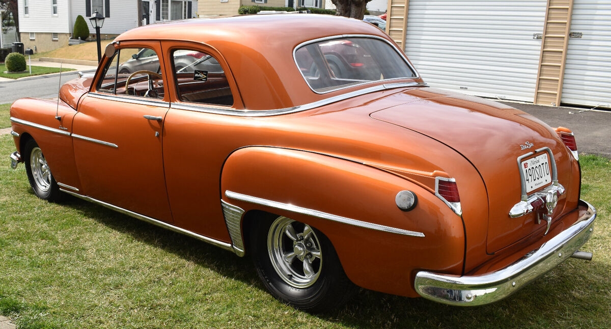 1949 desoto custom coupe s-11 street rod original i6 with fluid drive trans vg