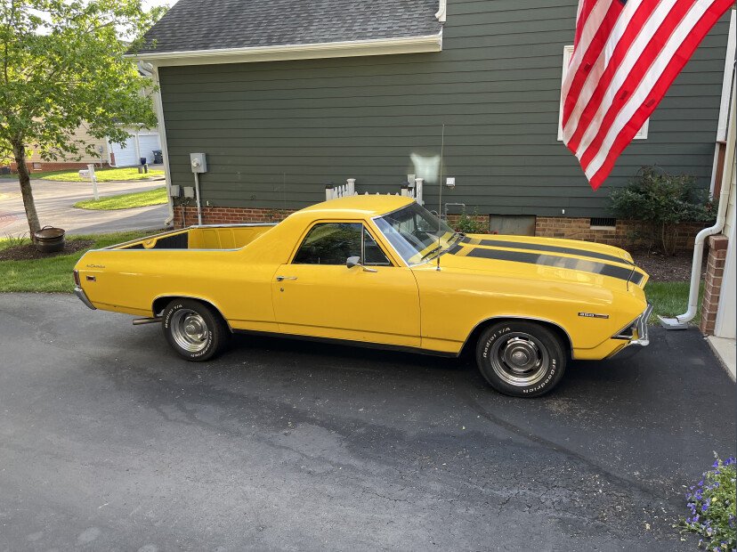 1969 chevrolet el camino v8
