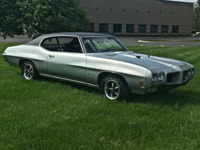 1970 pontiac gto palladium silver ice cold a/c #'s matching show winner...!