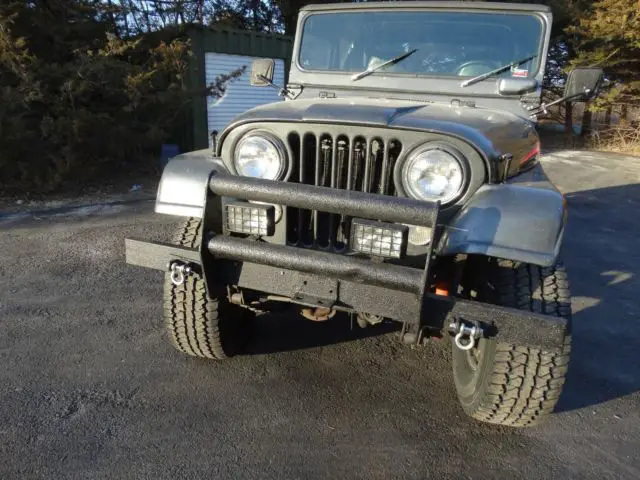 1973 jeep cj5, brand new tires, new paint, rebuilt drivetrain, brand new top