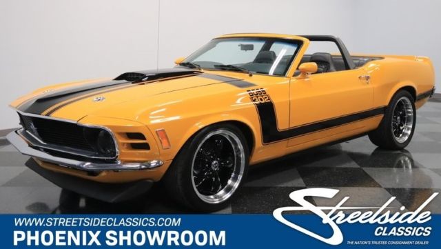 1970 ford mustang boss 302 tribute convertible 351 windsor v8 5 speed manual cla