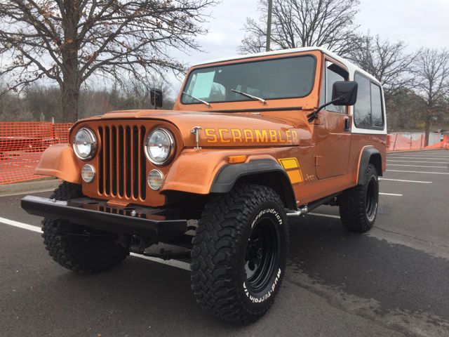 1981 jeep scrambler cj-8 350 v8 5 speed super clean! free ship!