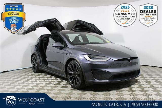 2022 tesla model x plaid tri motor all-wheel drive