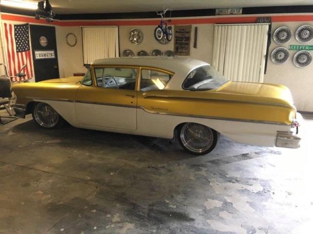 1958 chevrolet del ray 45679 miles gold coupe v8 305 automatic