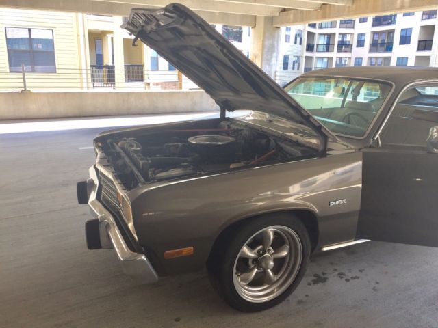 plymouth duster 1974, 318, 904 automatic, daily driver!