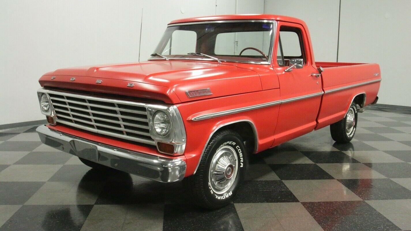 1967 ford f 100 ranger 352 v8 3 speed automatic 16053 miles
