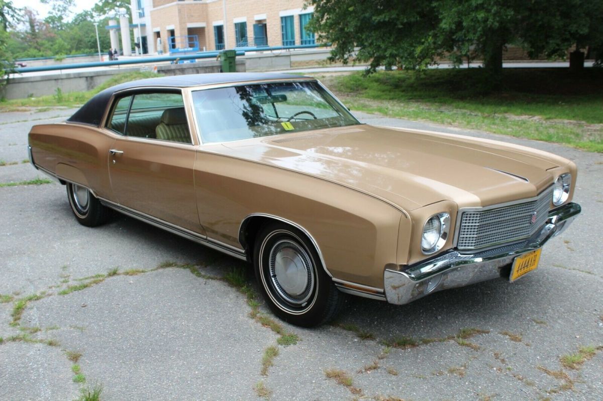 1970 monte carlo time capsule 6300 original miles unrestored survivior