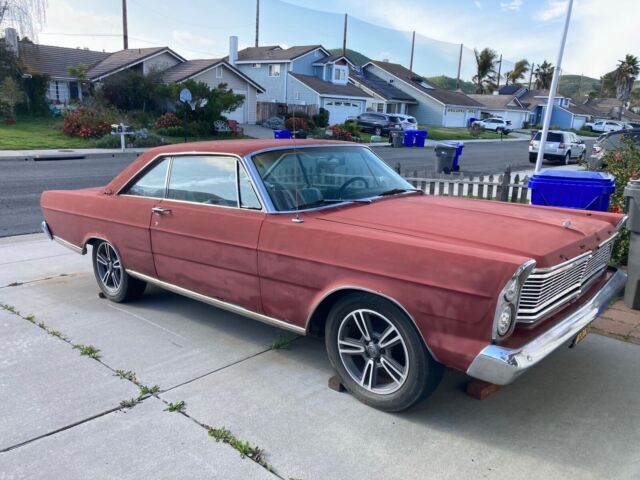 1965 ford galaxie 500 coupe red rwd automatic 500