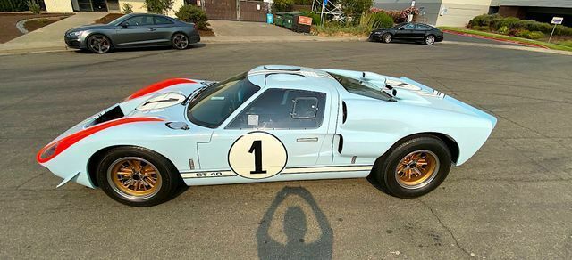 1966 ford gt 40 superformance 70 miles blue