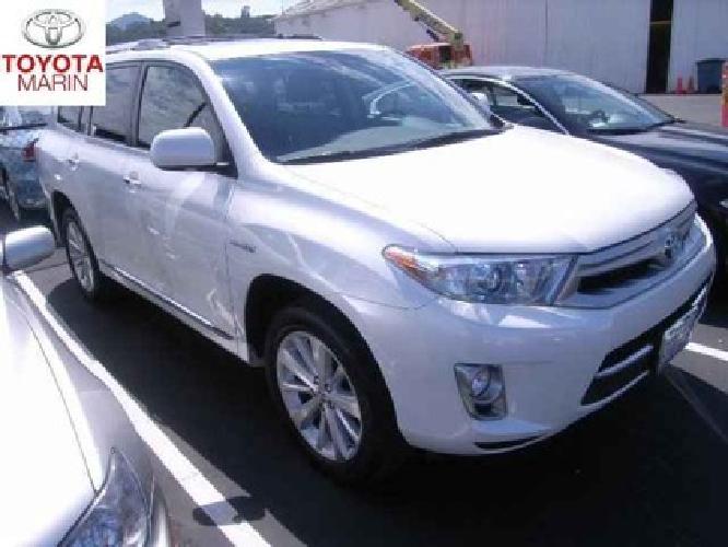 2011 toyota highlander hybrid limited..one owner in san rafael, ca