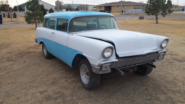 1956 chevy 2 dr station wagon