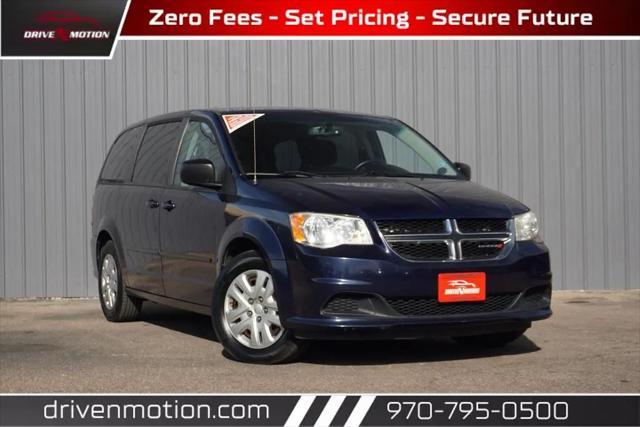 2016 dodge grand caravan avp/se