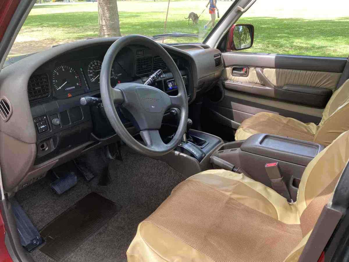1992 toyota land cruiser suv red 4wd automatic fj80
