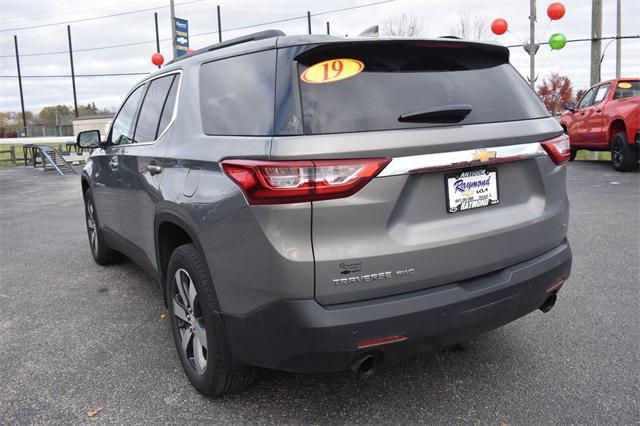 2019 chevrolet traverse lt leather