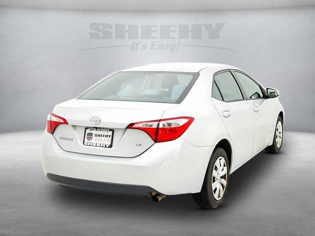 2015 toyota corolla le