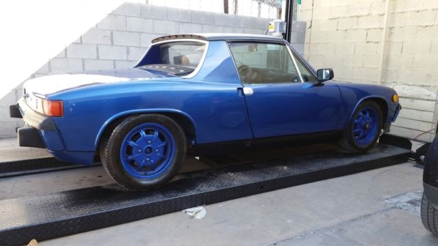1974 porsche 914 1.8 litre 5 speed, runs and drives, project car