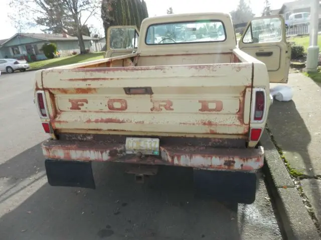 1969 ford 250, no reserve, all original, 390ci auto