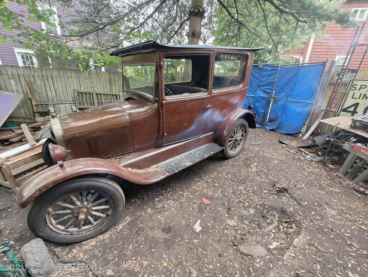 1925 ford model t black tudor