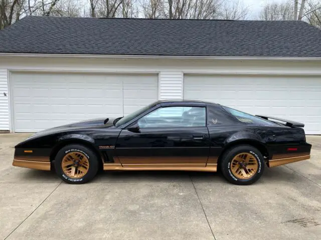 1984 pontiac firebird coupe black rwd automatic trans am