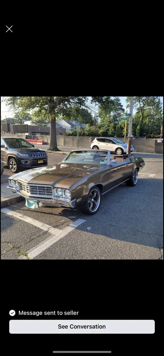 1970 buick skylark convertible brown custom
