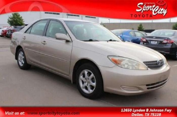 2002 toyota camry le in dallas, tx