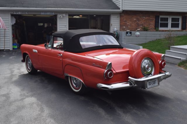 1956 ford t-bird convertible
